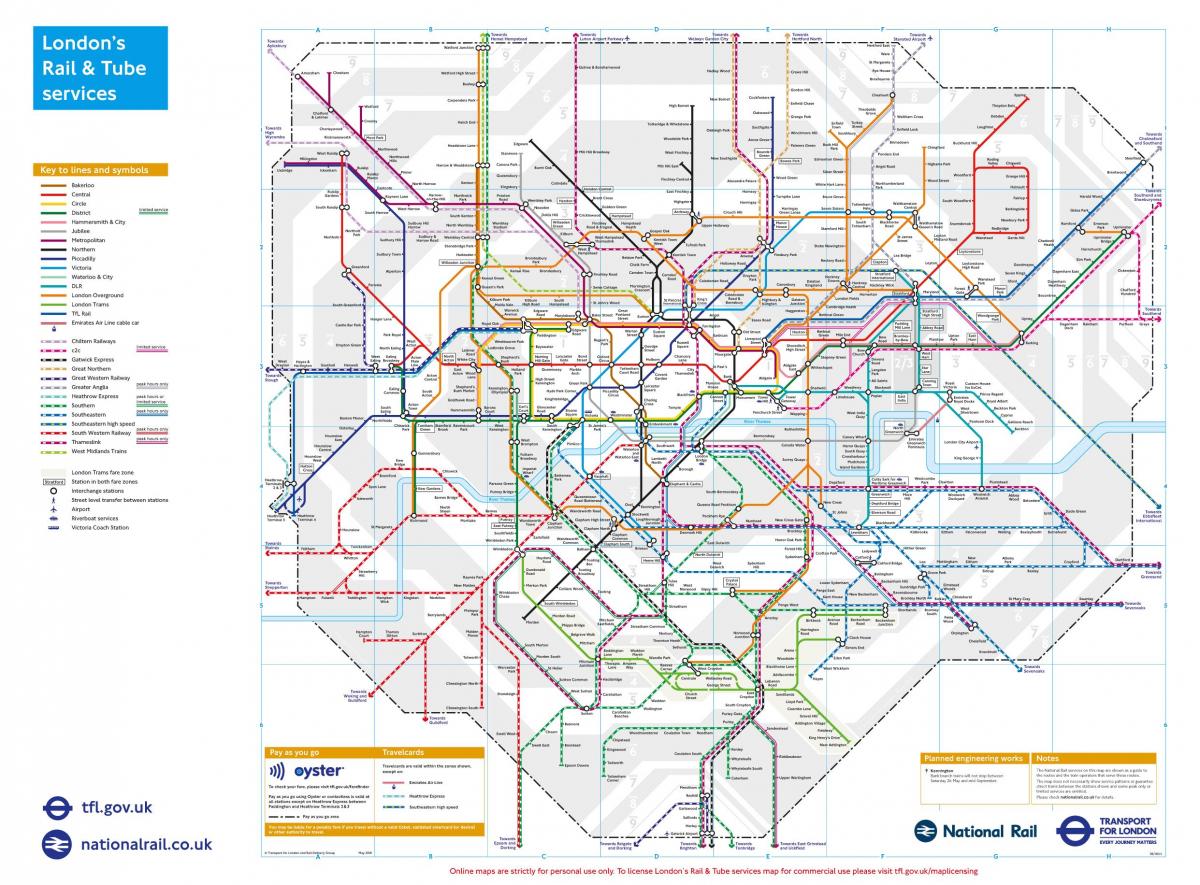 train map London
