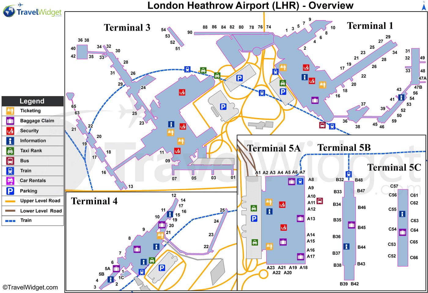 heathrow lufthavn kort Heathrow Airport Map Heathrow Map England heathrow lufthavn kort