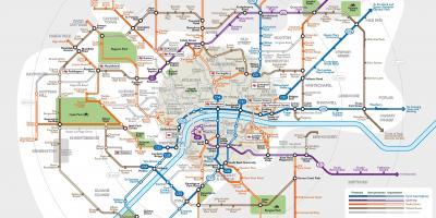Map of London bike
