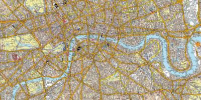 Street map of London