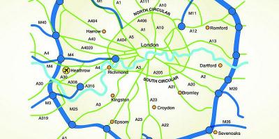 Map of m25