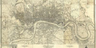 Map of victorian London